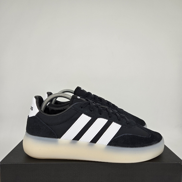 Adidas Women's Black & White Low-Top Sneakers - Picture 3 of 8